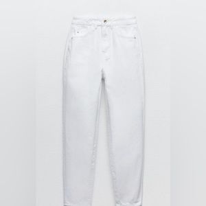 Zara White Jeans